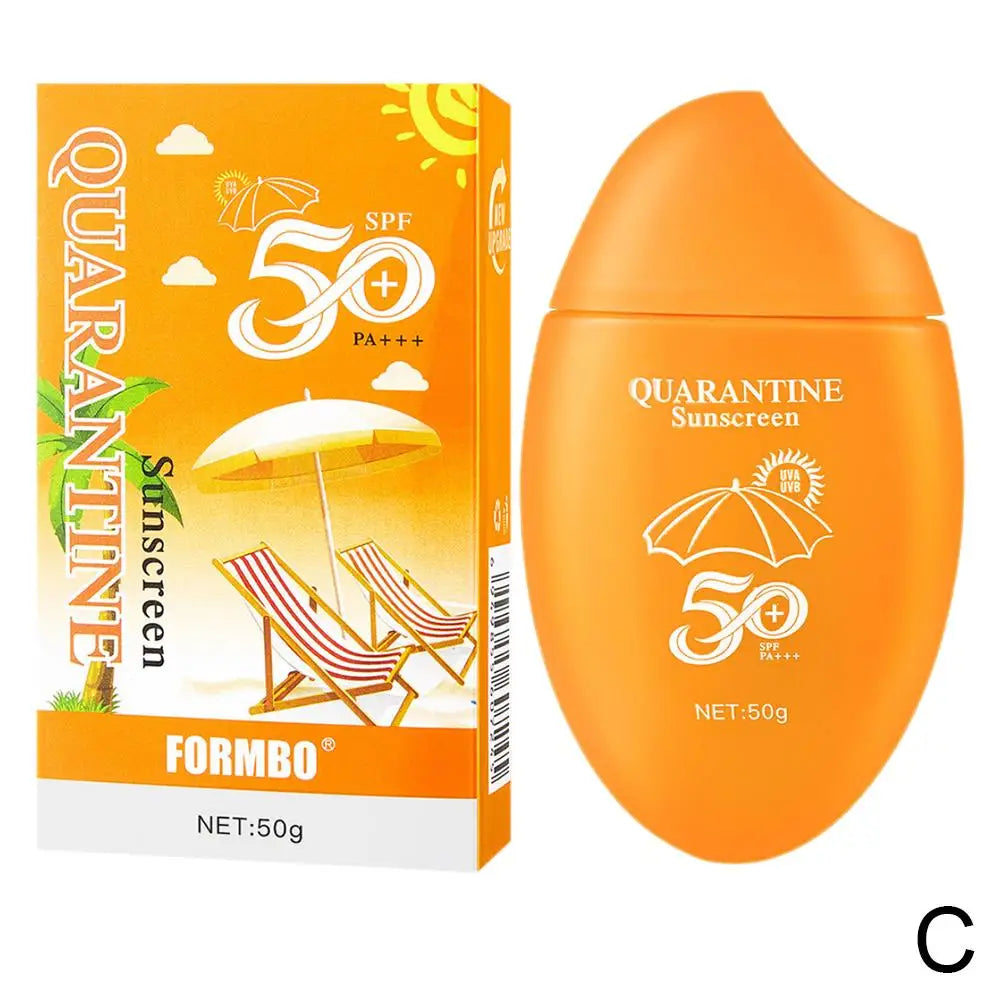 Crema solar 50 SPF protección solar ligera y eficaz.
