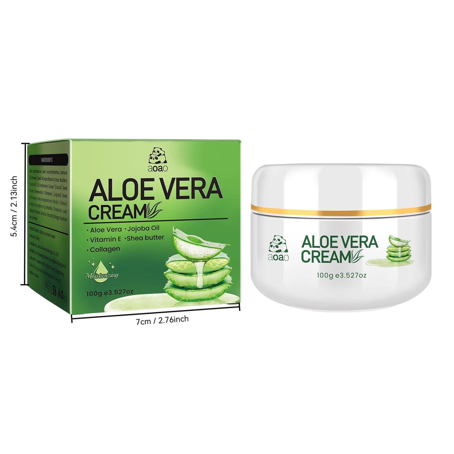 Crema de aloe vera AOAO