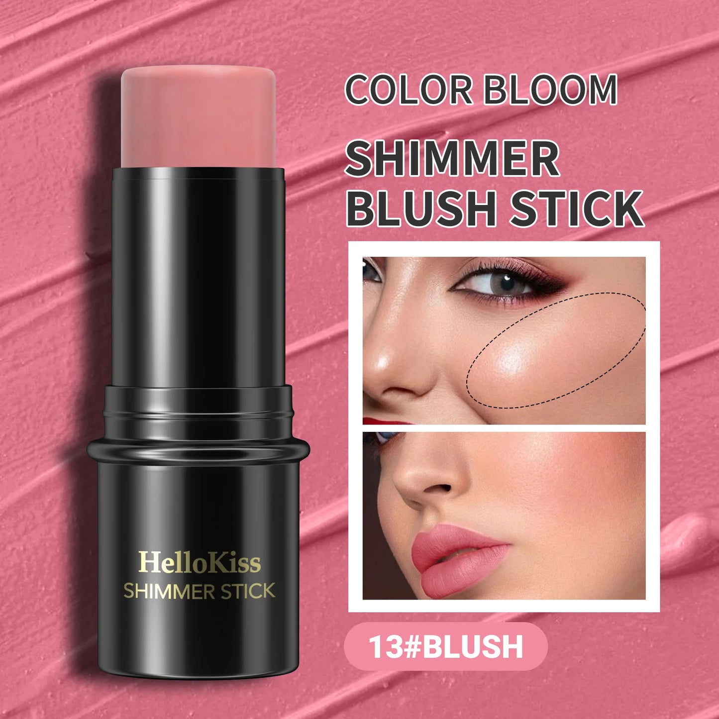 Contorno e iluminador en crema Hellokiss
