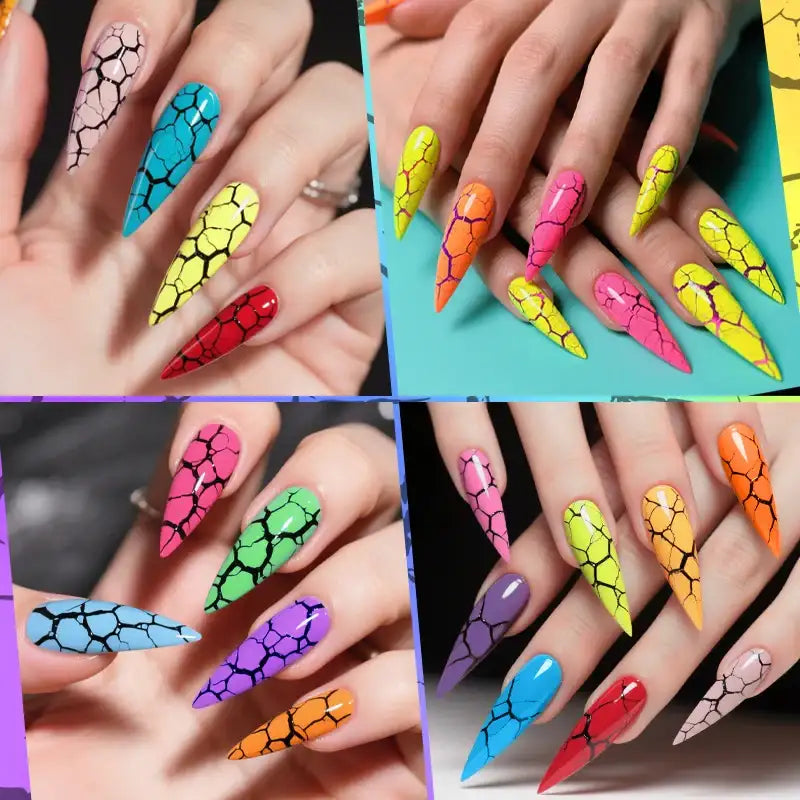 LILYCUTE 12 esmaltes quebradizos secado UV