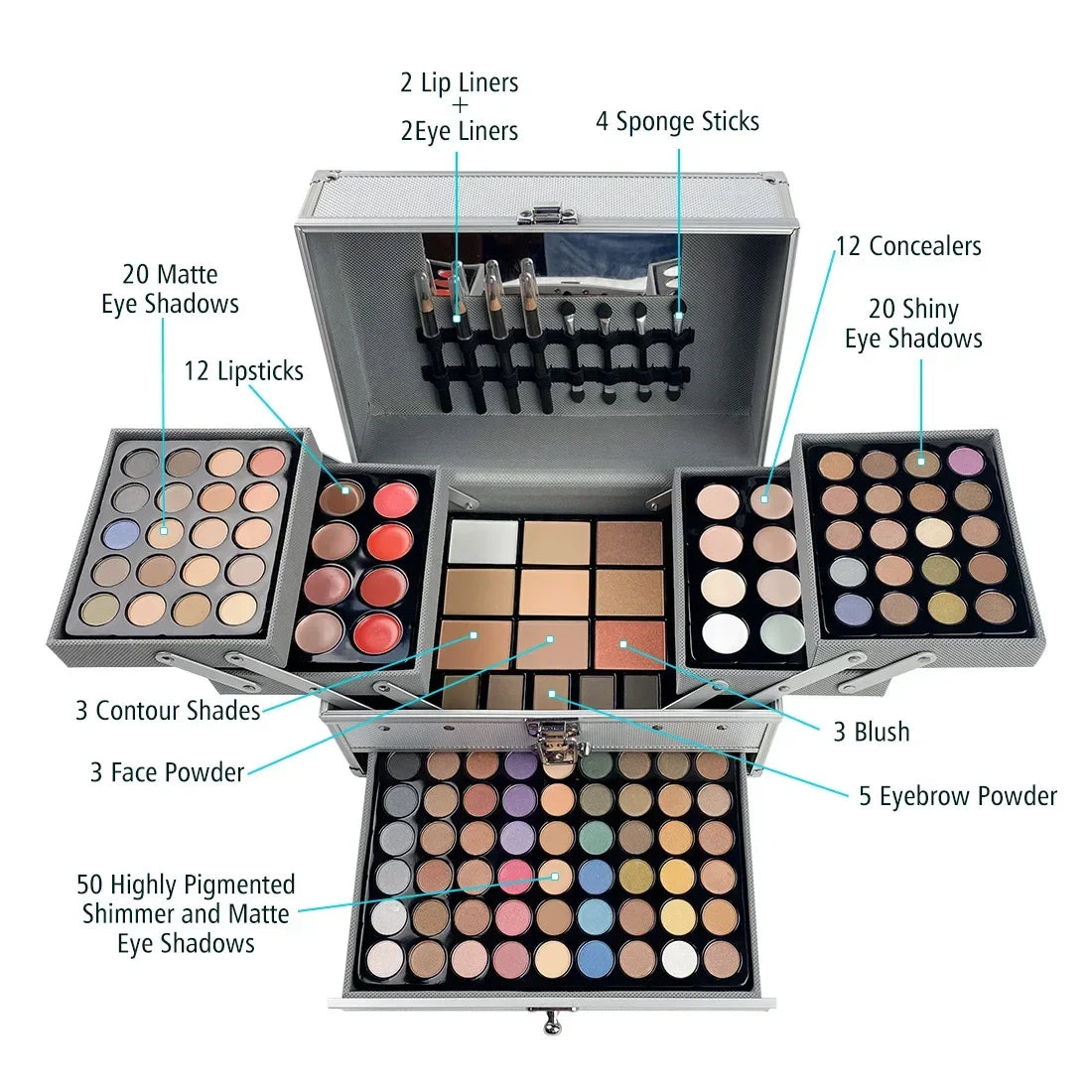 Kit de maquillaje profesional