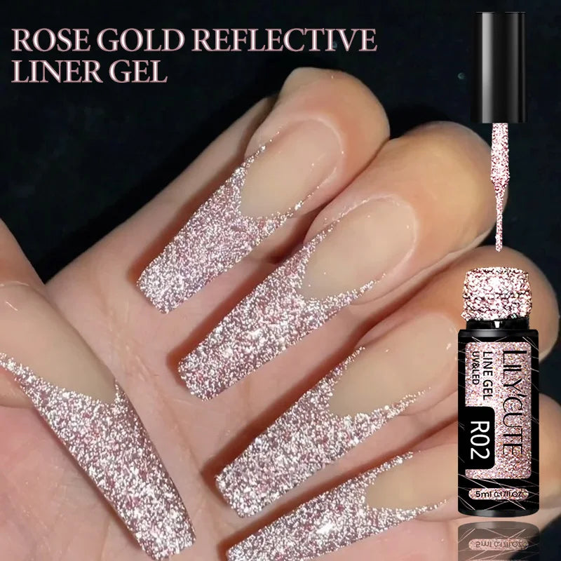 LILYCUTE esmalte brillante delineador UV
