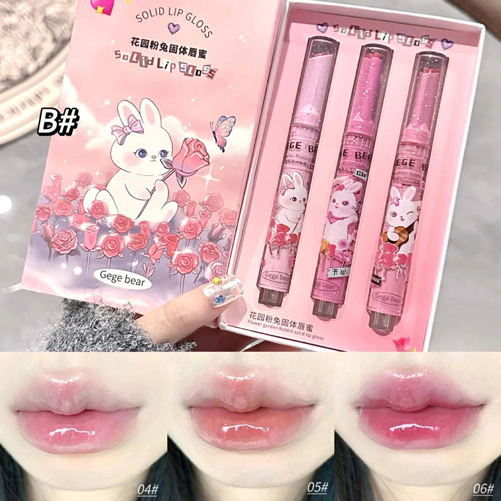 Barra labial hidratante de Gege bear