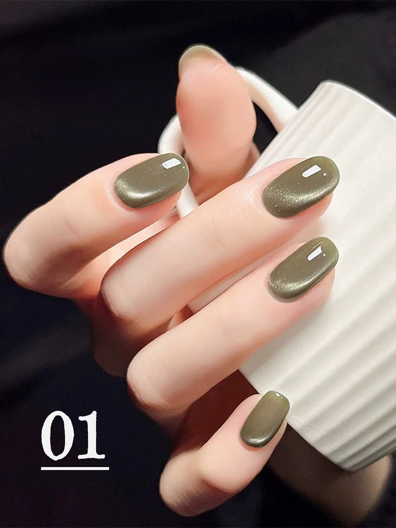 MIANEL magnetic cat eye nail polishes
