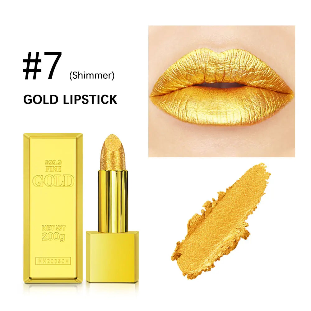 Shimmer Gold Lipstick de ibcccndc