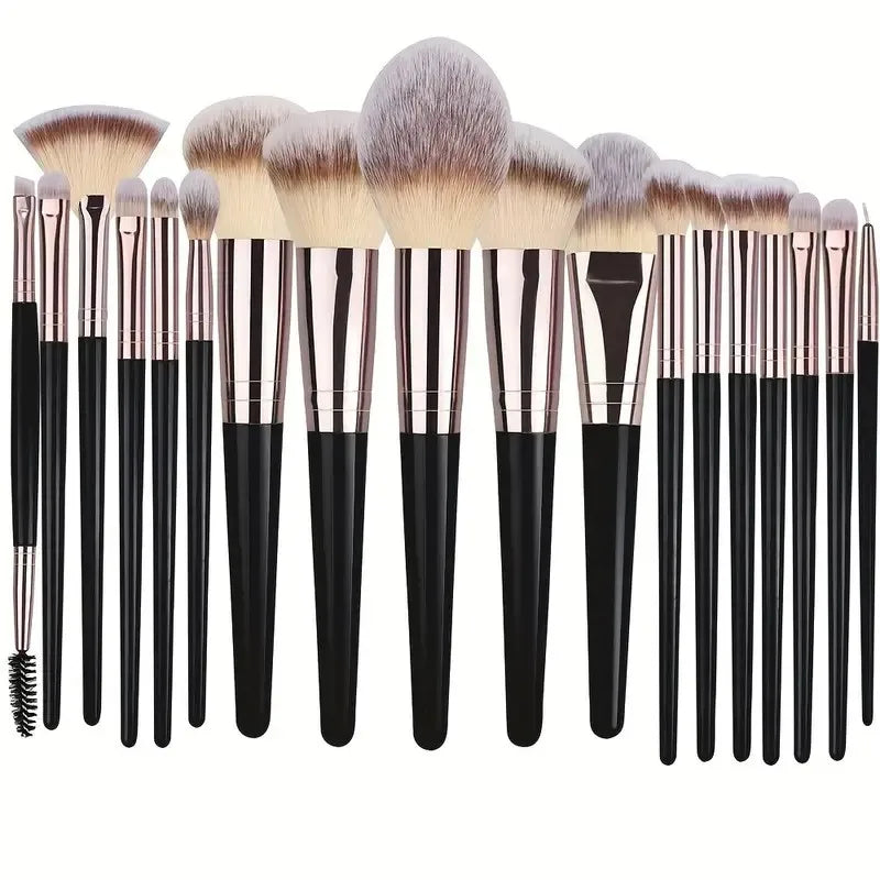 Set de Brochas para maquillaje Profesional 3-20PCS.