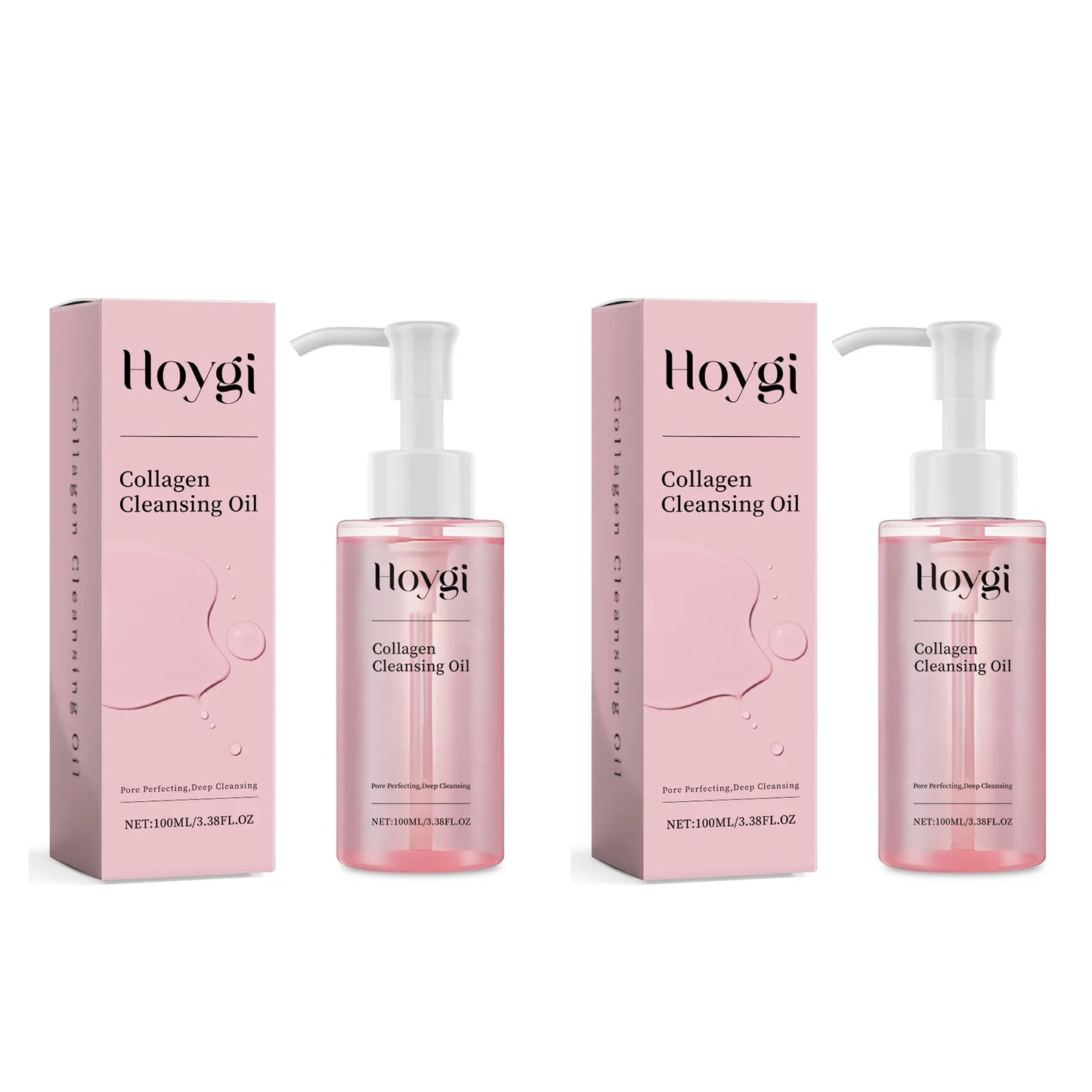 Aceite con colágeno para limpieza facial HOYGI