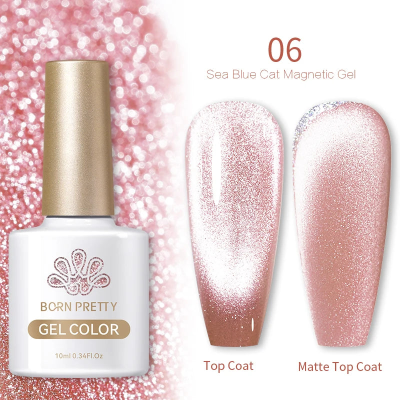 BORN PRETTY 43 esmaltes en gel magnético de secado UV