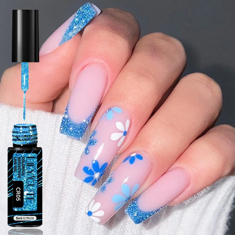 LILYCUTE esmalte brillante delineador UV