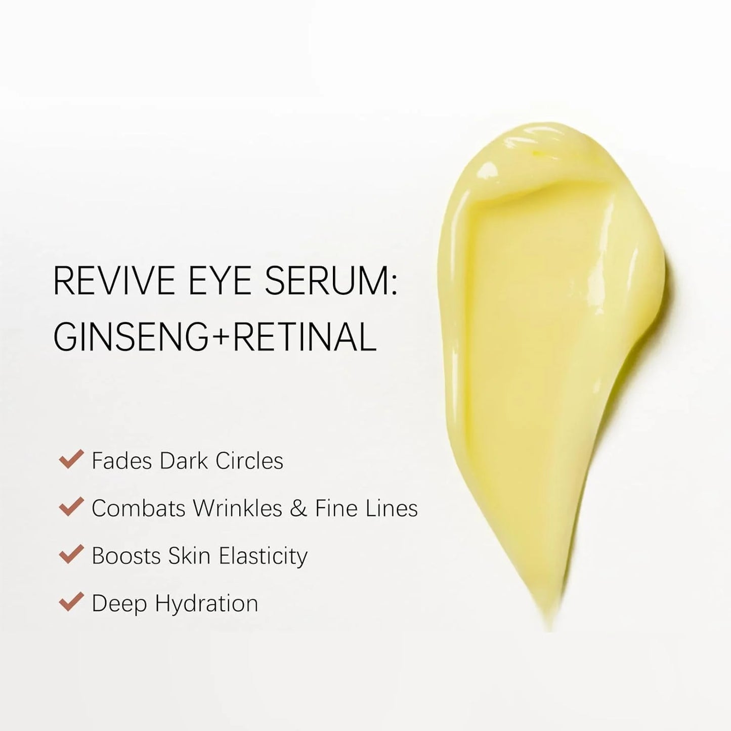 Serum en crema revitalizante para contorno de ojos Bauty Jseon