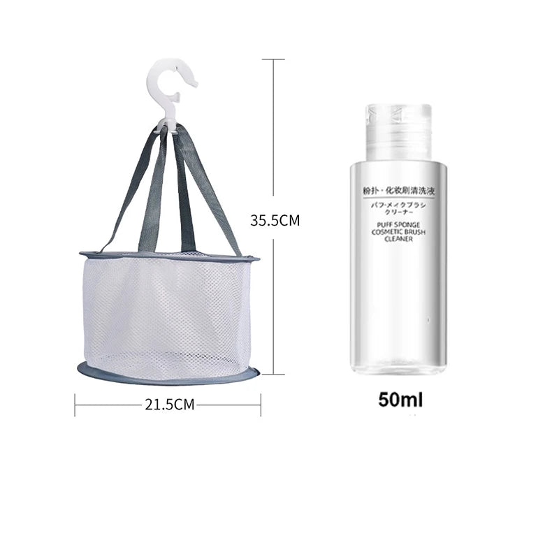 Limpiador de silicona para limpieza de Brochas.