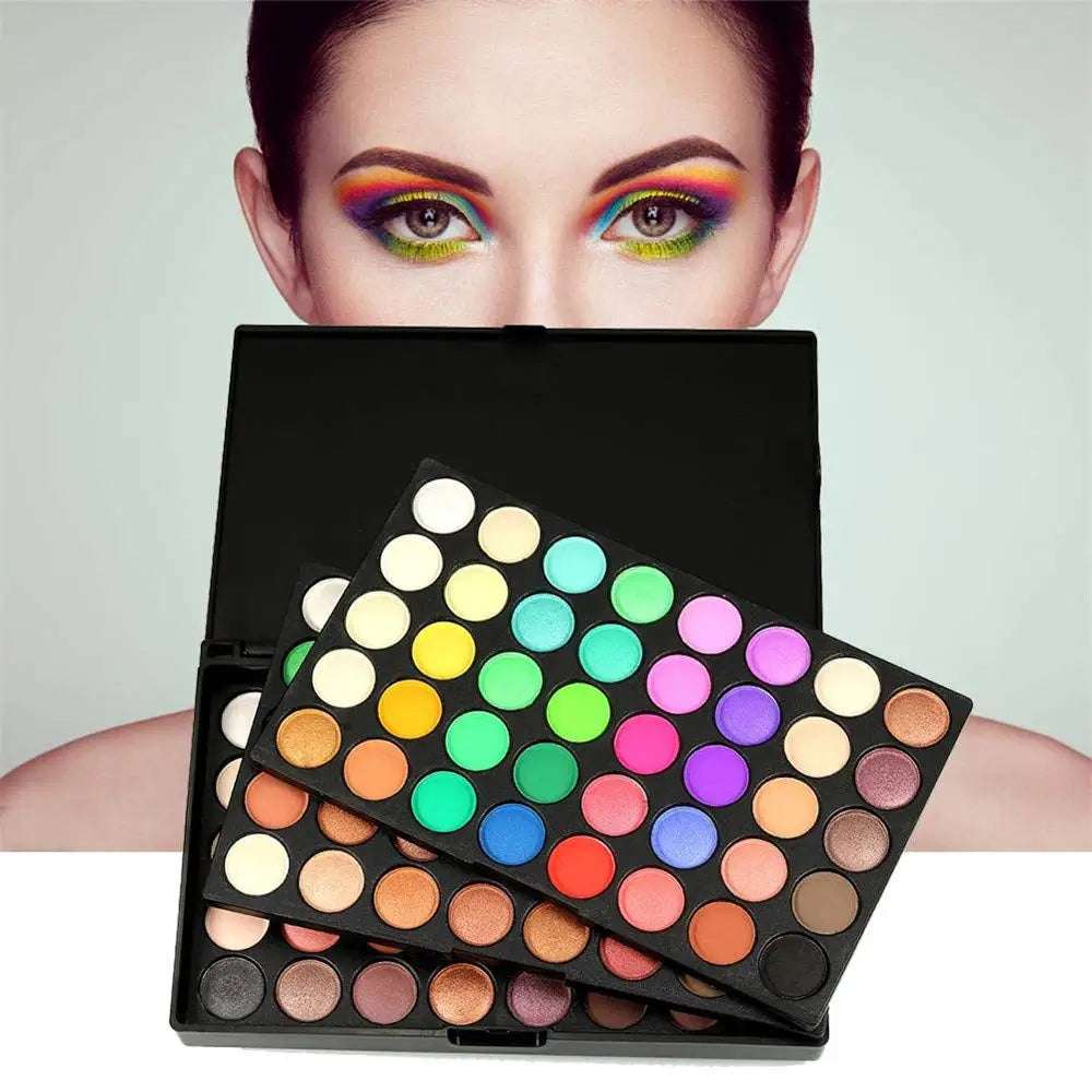 Paleta de Sombras de 120 Colores.