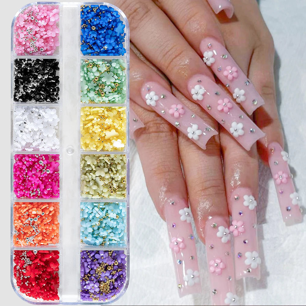 +15 Sets de decoraciones para uñas Kawaii