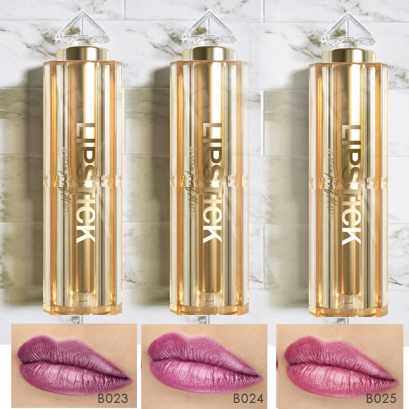 Set de 3 Barras labiales matte glitter