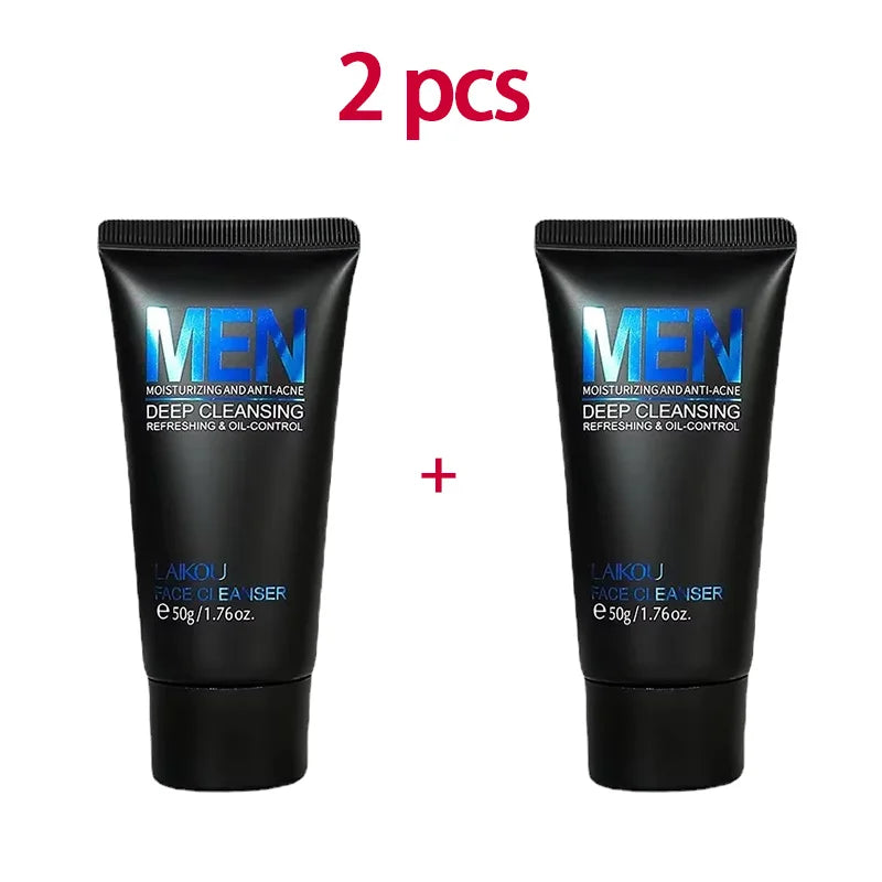 Crema para hombre antiacné y control de grasa.