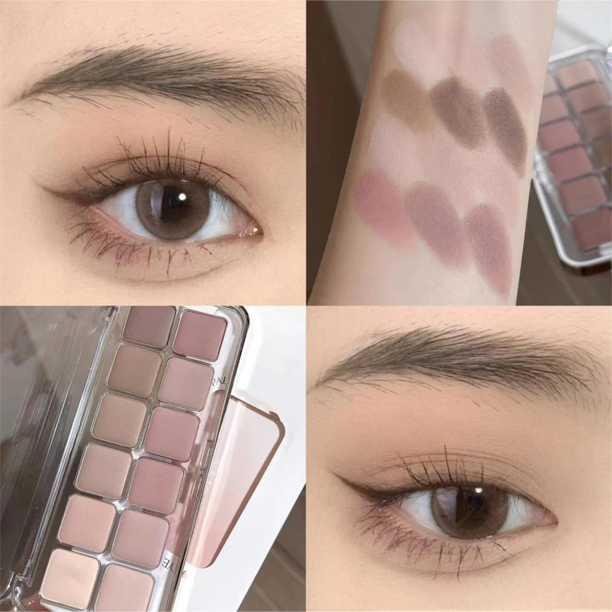 Paleta de Sombras DEDVL de 12 Colores.