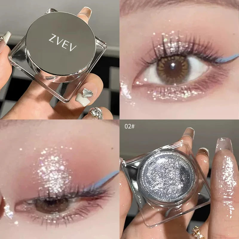 Sombra de Ojos Metálica en Gel ZVEV