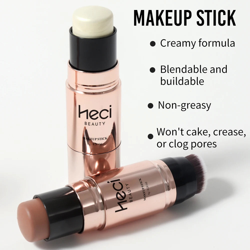 Bronceador e iluminador en stick Heci Beauty