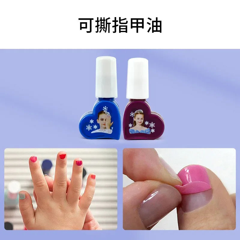 Set de maquillaje de juguete para niñas