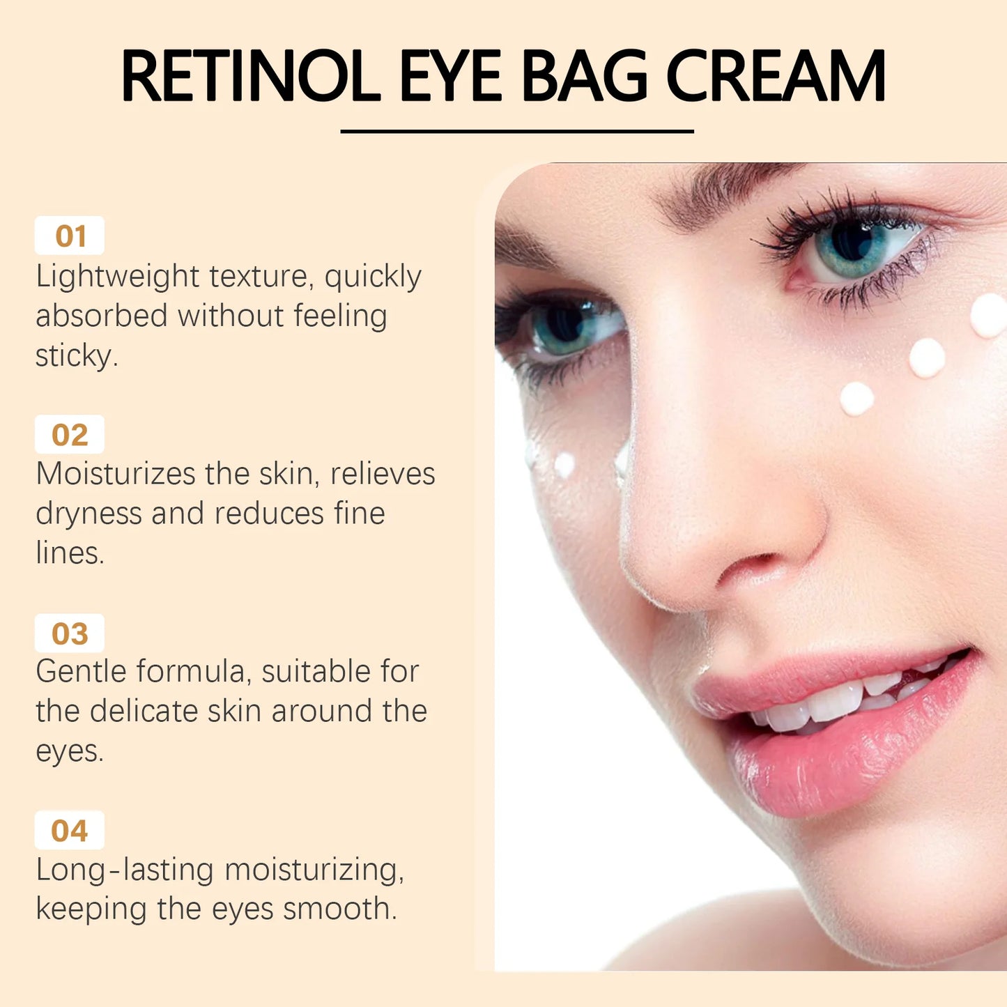 Crema contorno de ojos Jaysuing