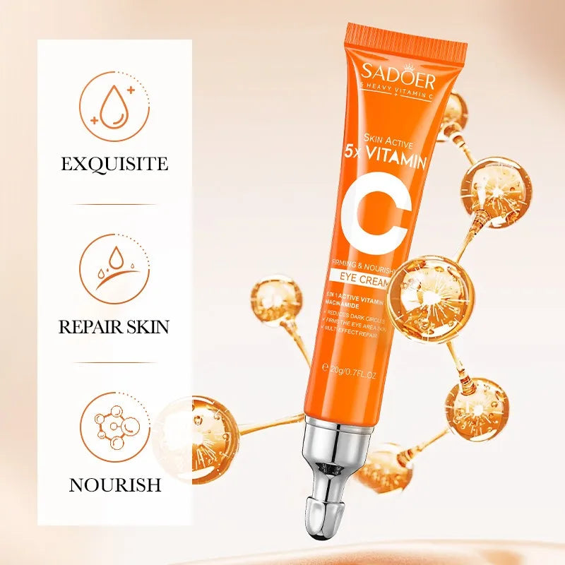 Crema Contorno de Ojos con Vitamina C, Eelhoe.