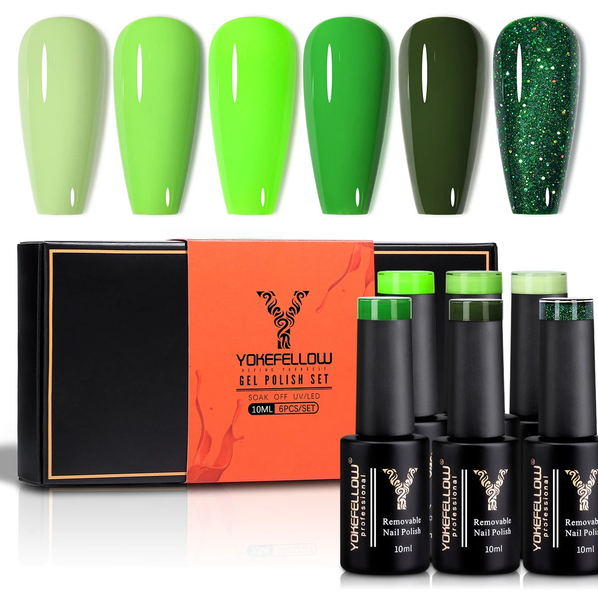 33 Sets de esmaltes en gel Yokefellow