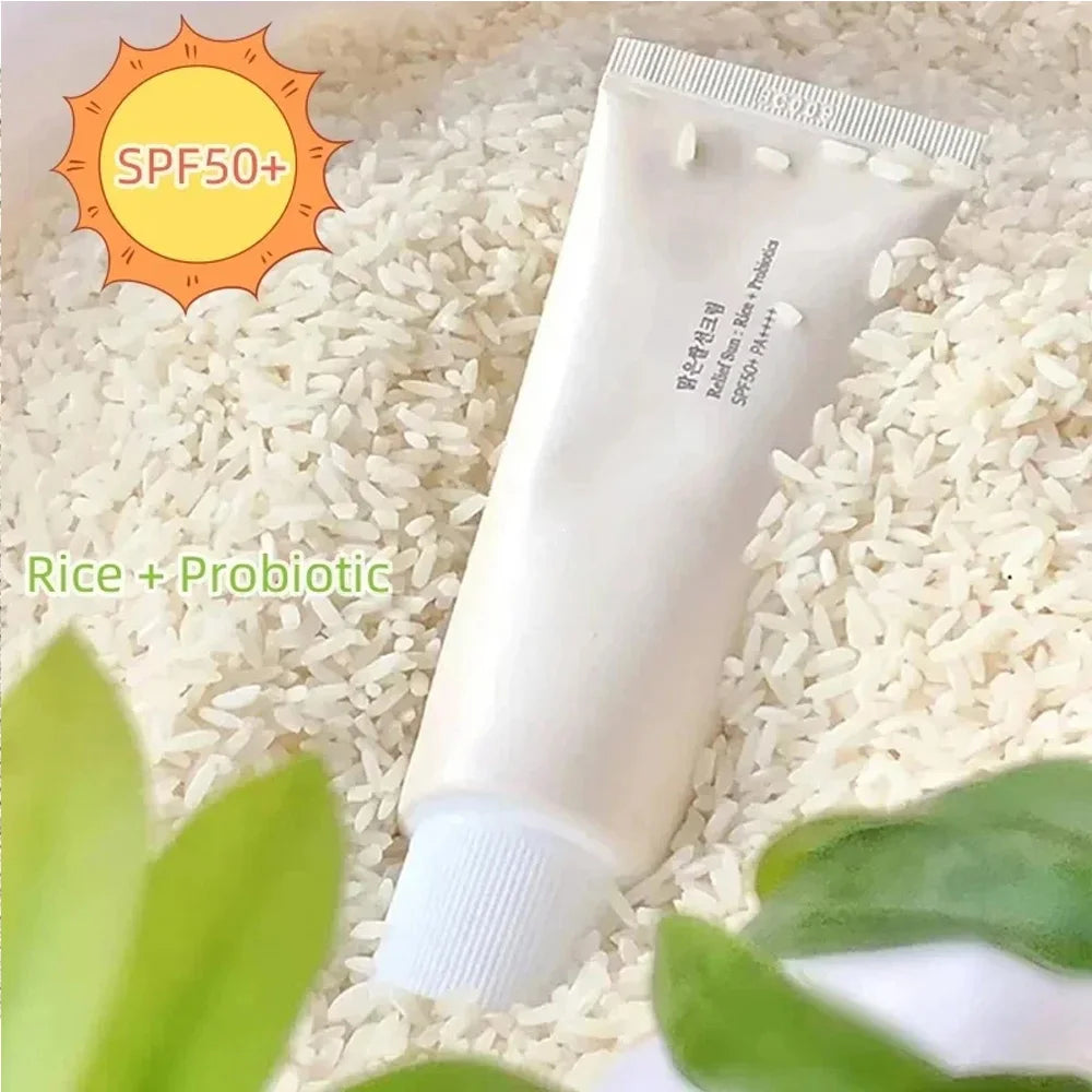 Korean rice sunscreen SPF50+