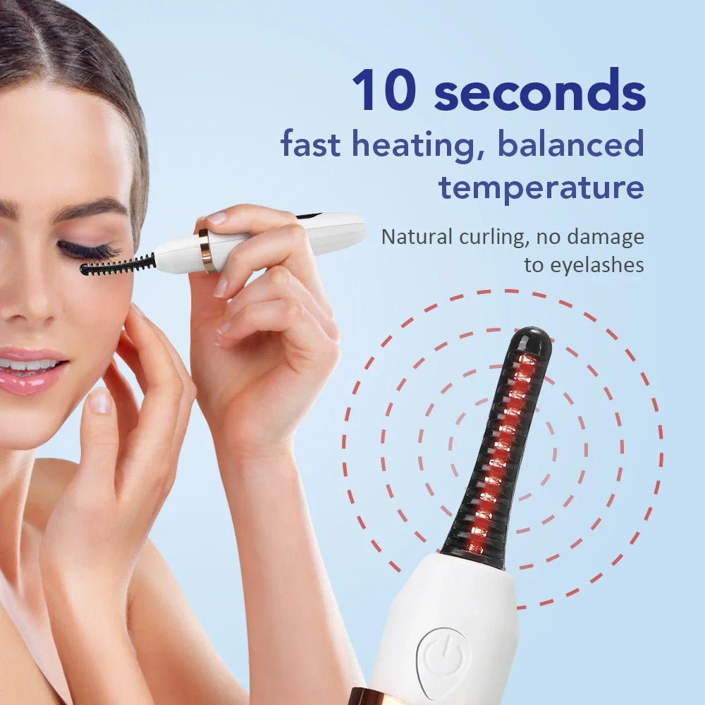 Fast Heating Electric Eyelash Curler
