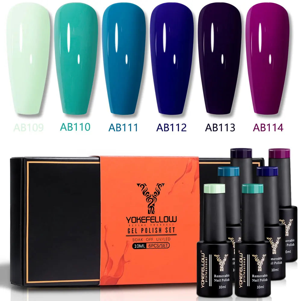 33 Sets de esmaltes en gel Yokefellow