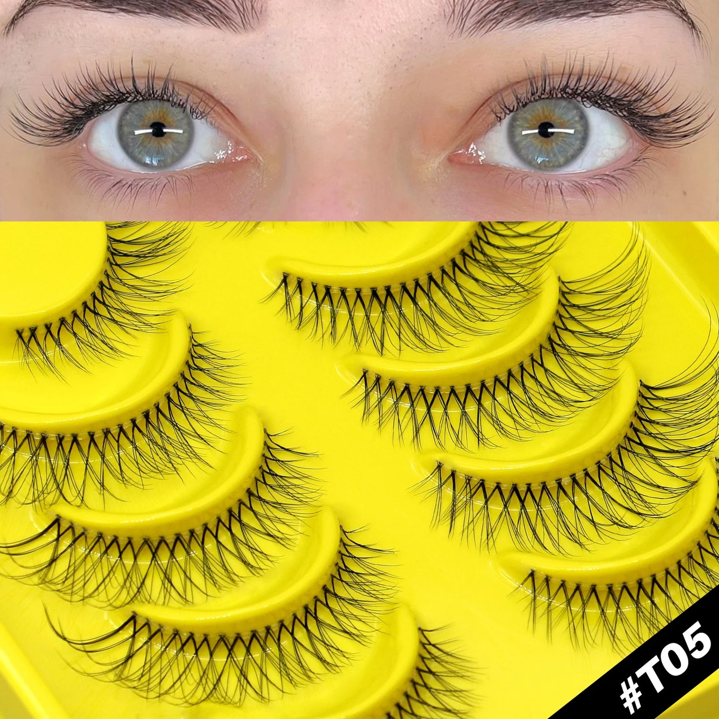 Pestañas Postizas GROINNEYA Fox Eye
