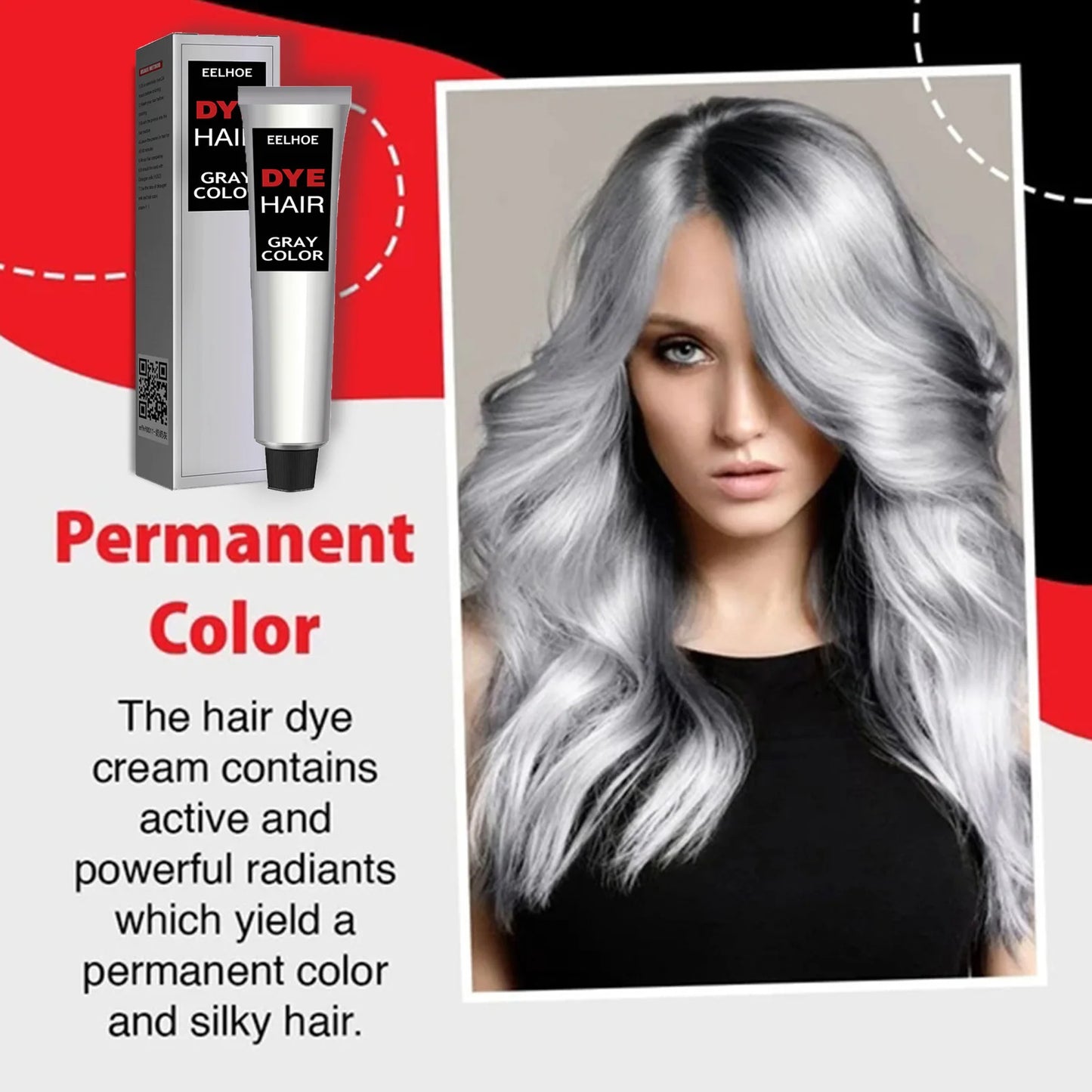 EELHOE Tinte Permanente Smoky Gray.