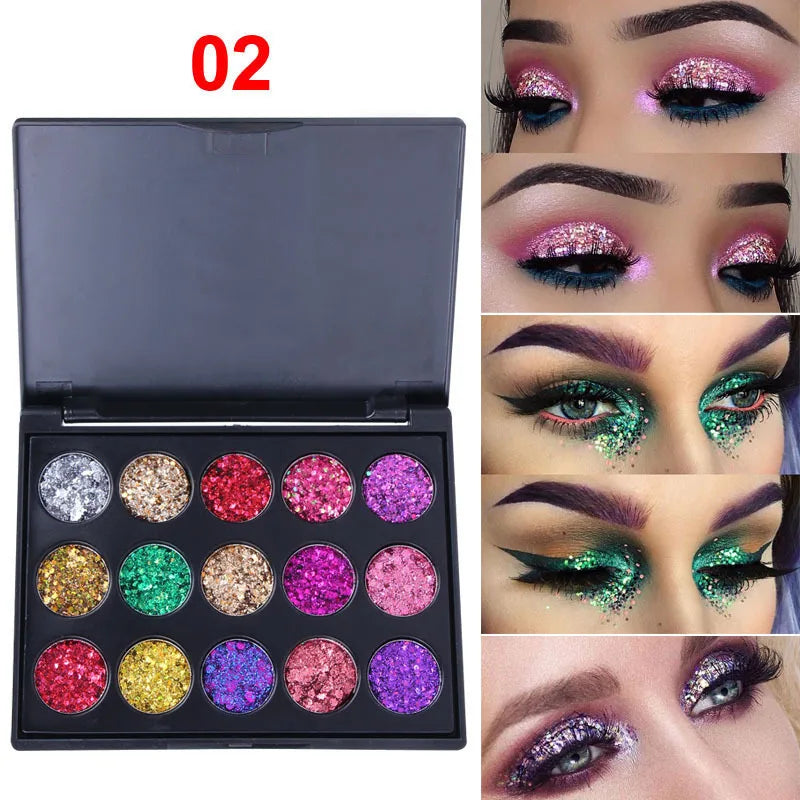 Glitter para uñas y ojos