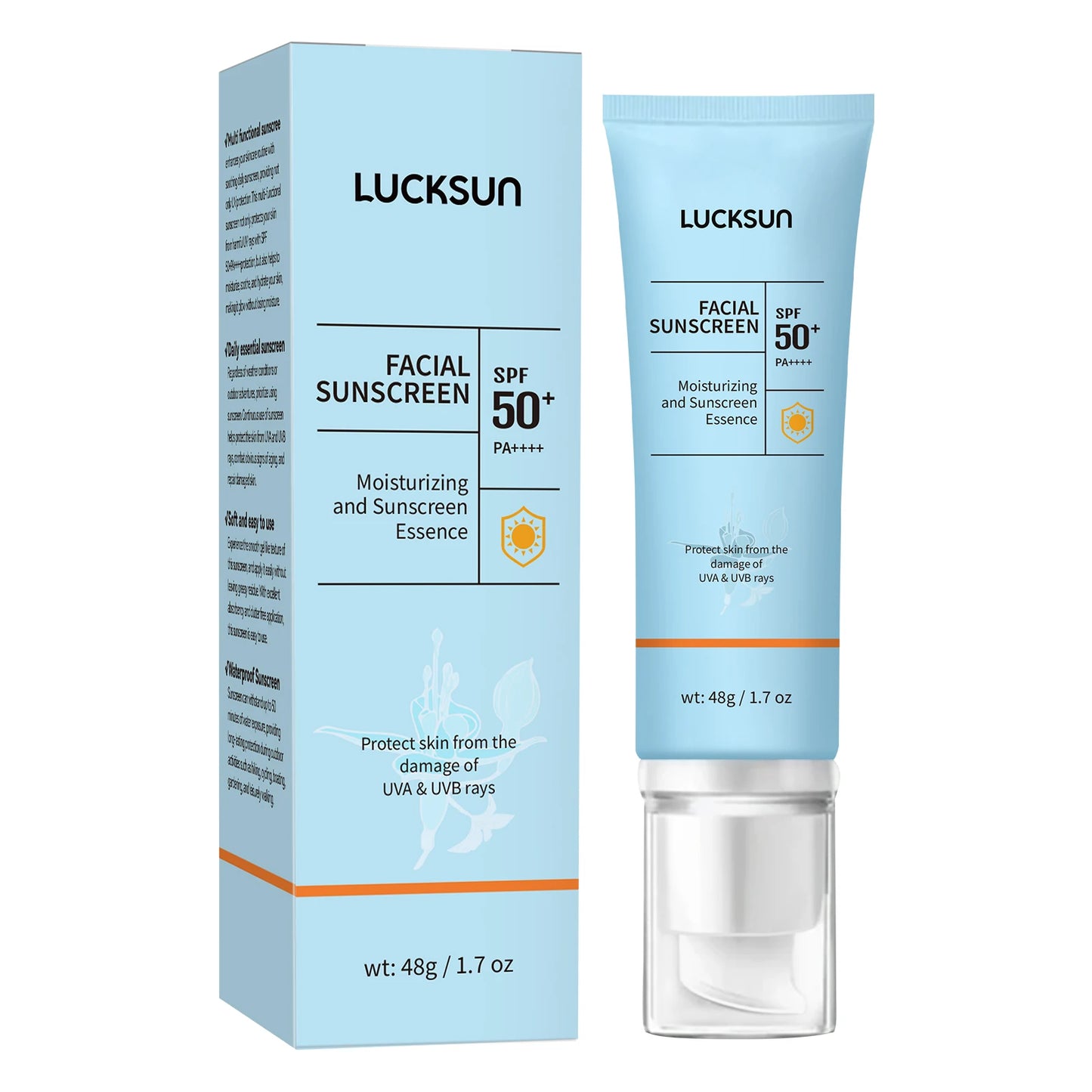 Protector facial hidratantes LUCKSUN SPF50+