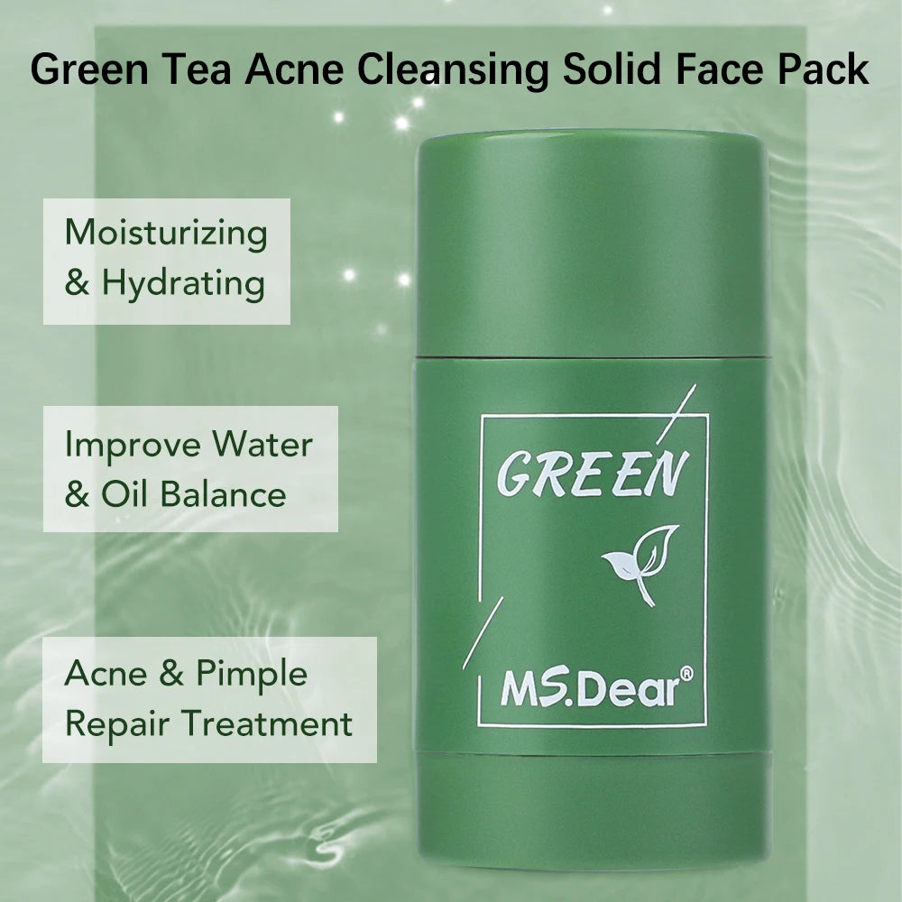 Mascarilla sólida de té verde Ms.Dear