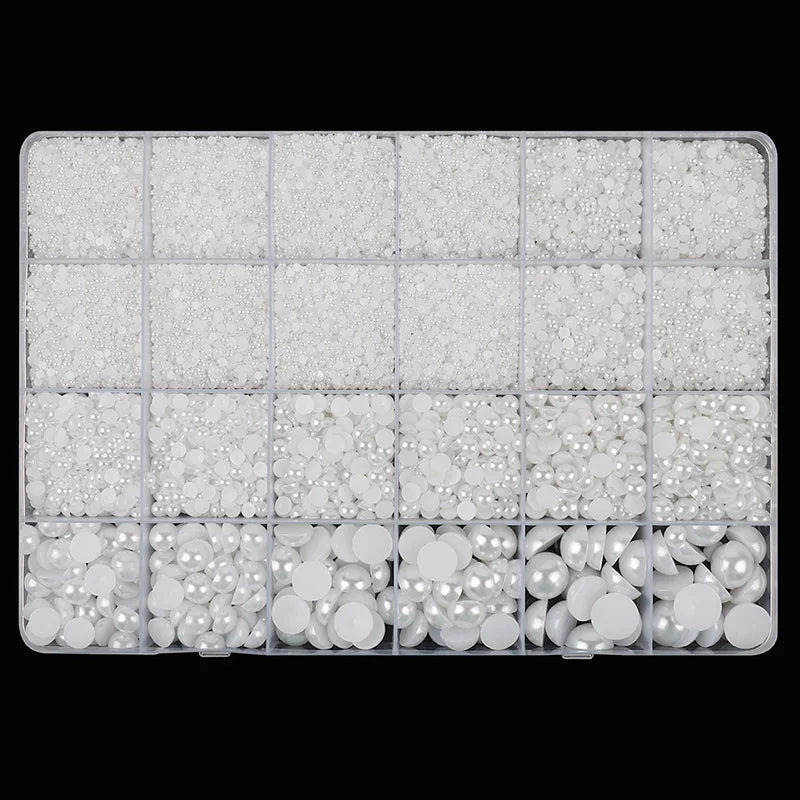 Piedras decorativas de cristal para uñas