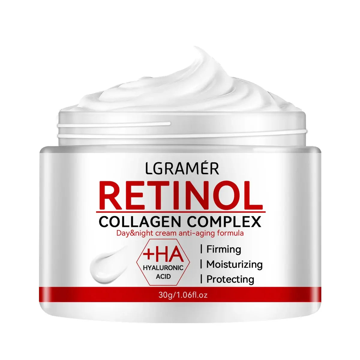 Crema Facial Hidratante con Retinol LGRAMER