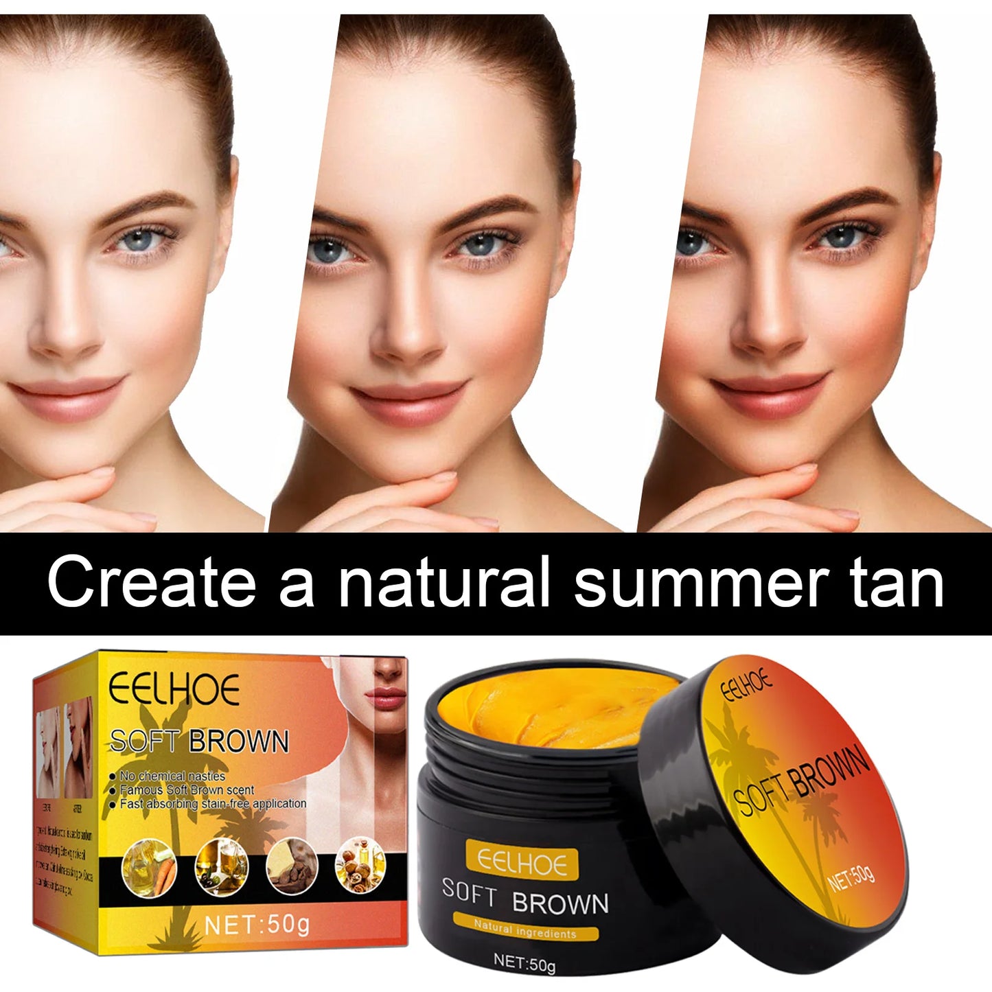 OUHOE Crema Autobronceadora.