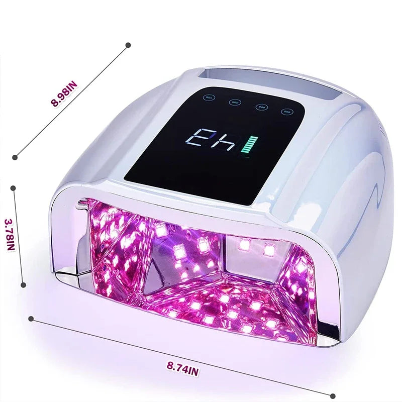 Lámpara led recargable para curar esmalte de uñas