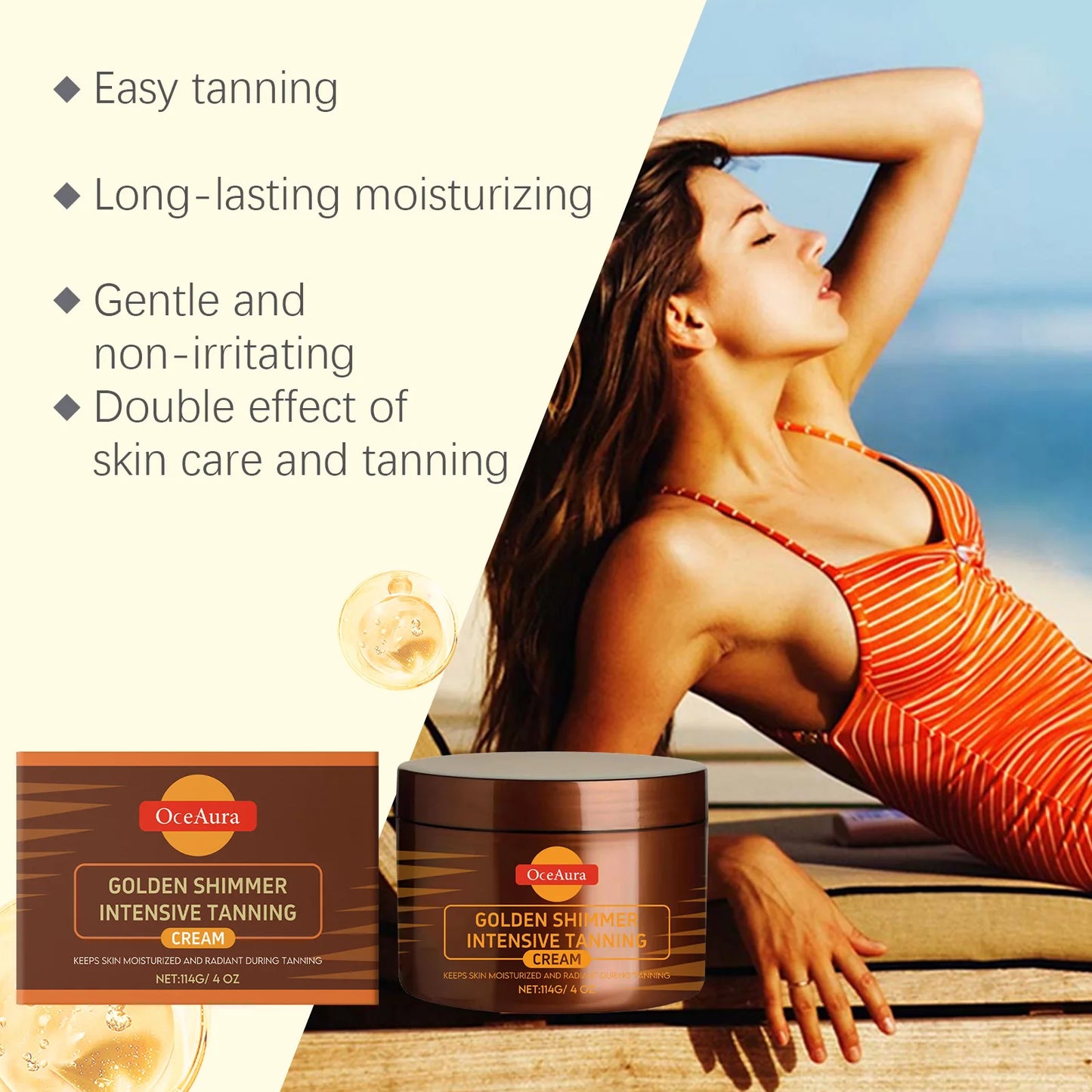 Crema autobronceadora OceAura