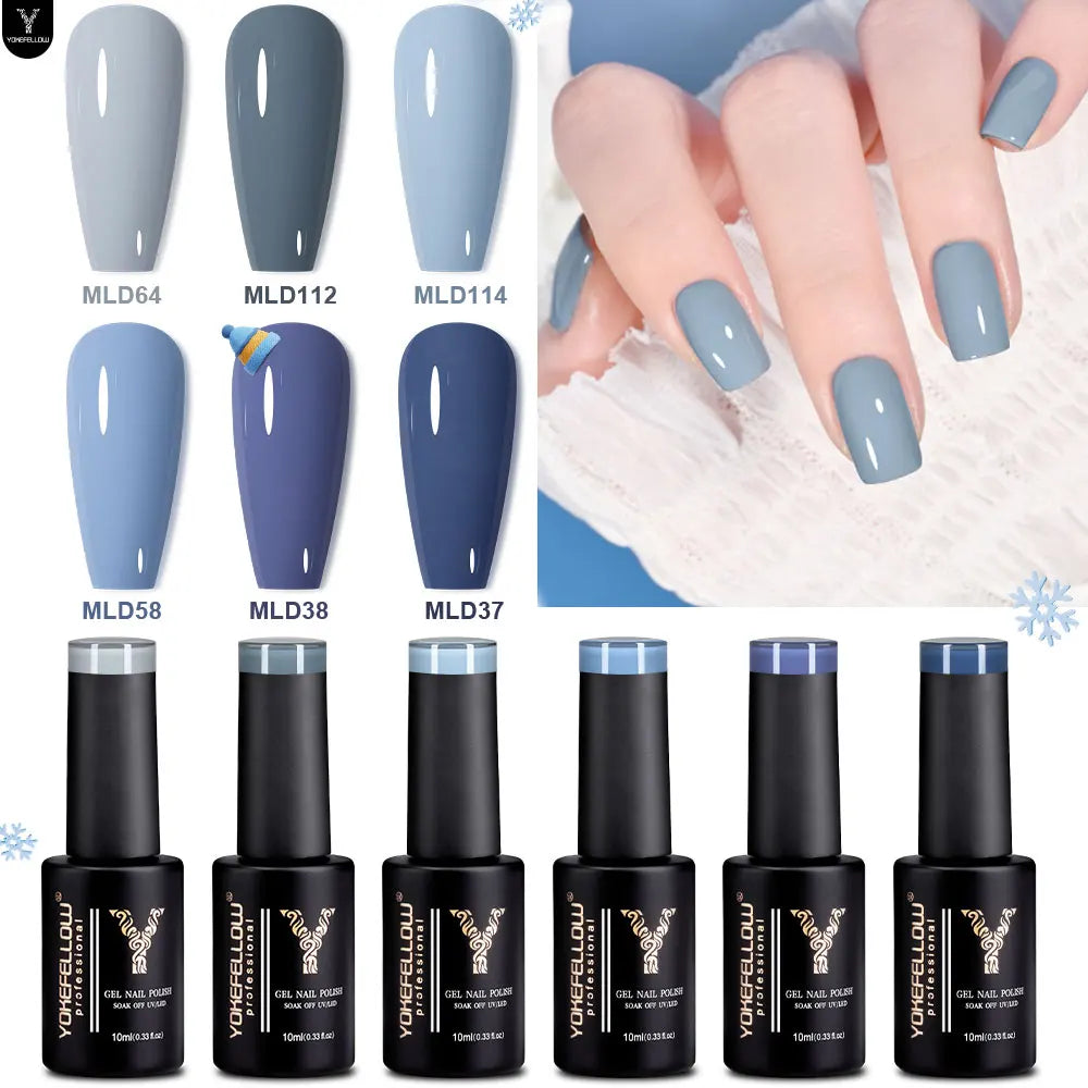 33 Sets de esmaltes en gel Yokefellow