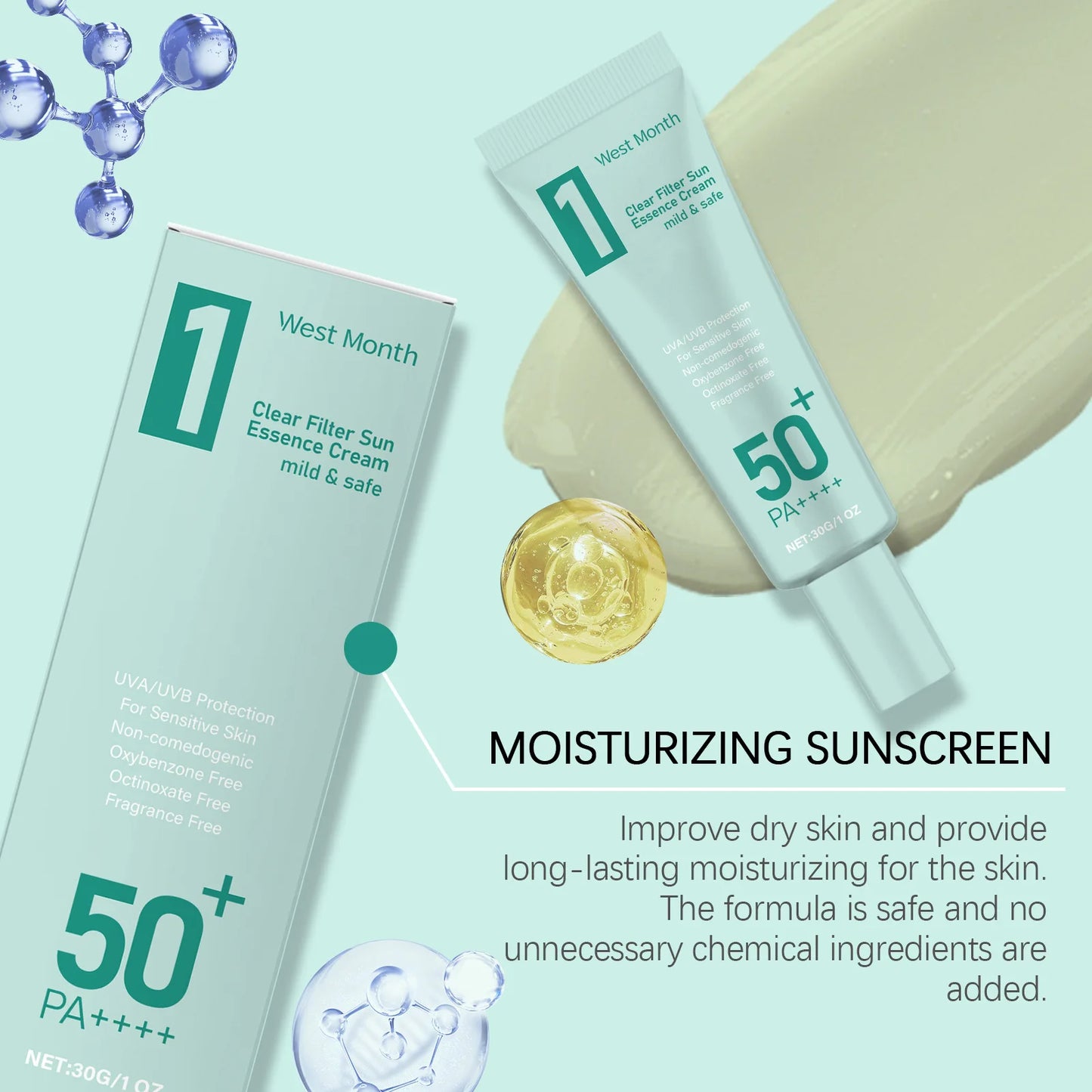 Crema solar SPF50+ west month