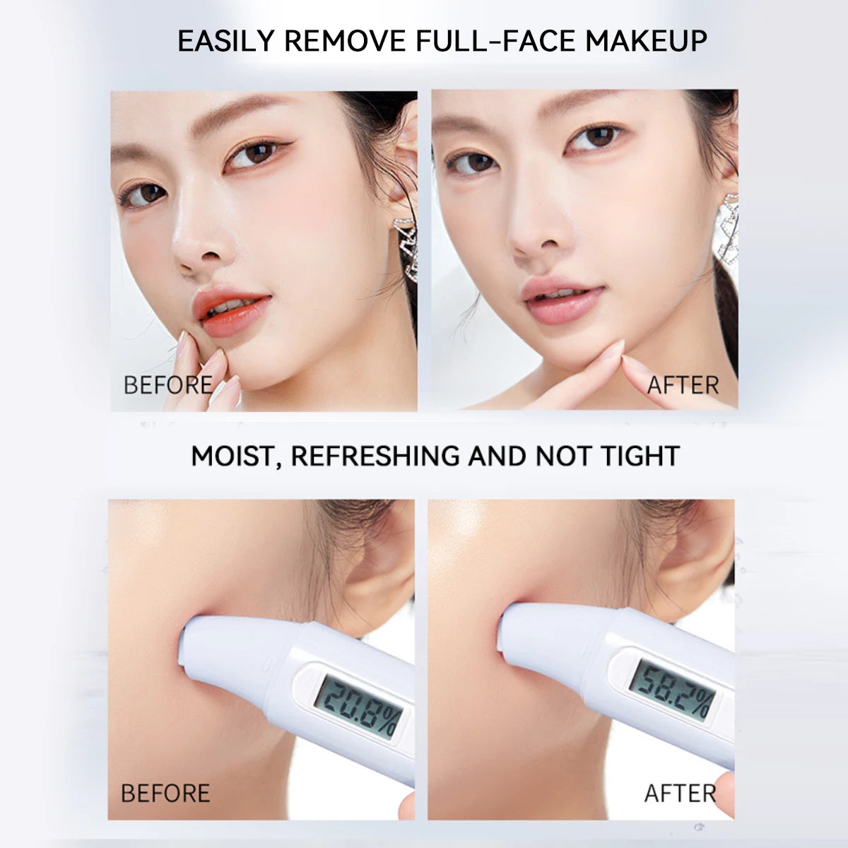 Agua removedor de maquillaje GECOMO