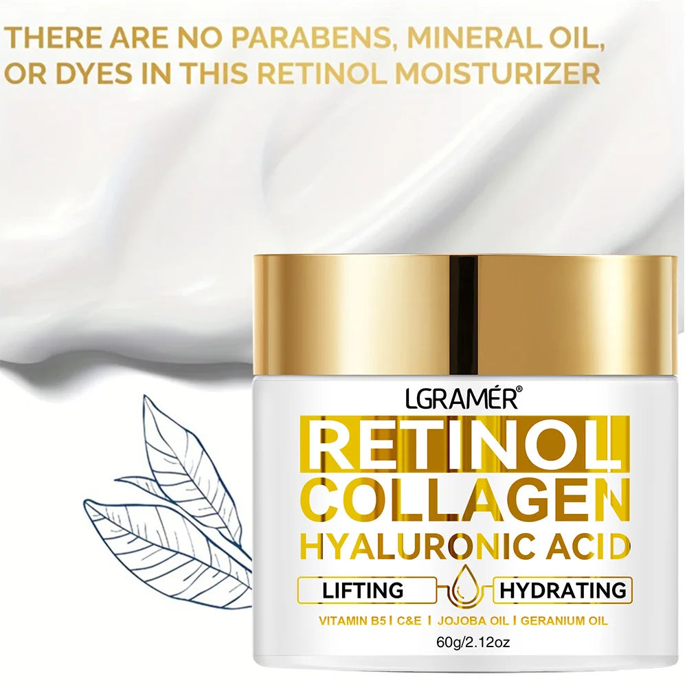 Crema Facial Antienvejecimiento con Retinol LGRAMER