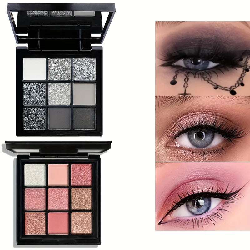 Paleta de Sombras Rebellius girl de 9 Colores.