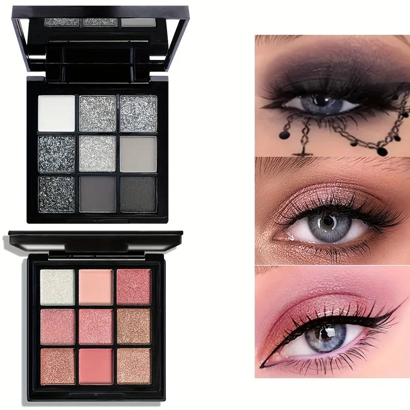 Paleta de Sombras Rebellius girl de 9 Colores.