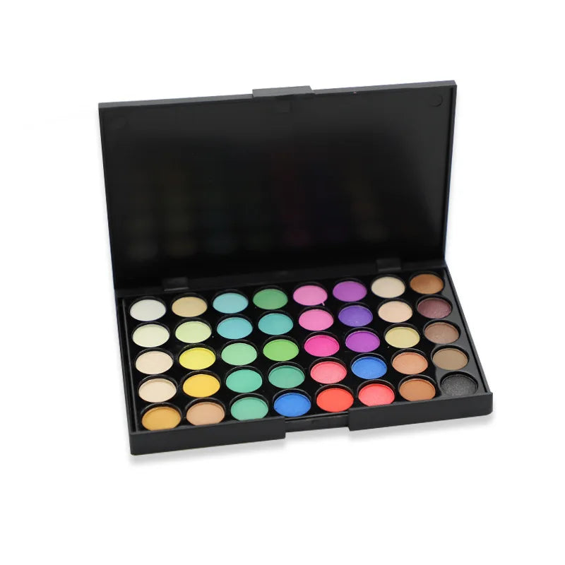 2 Paletas de Sombras de 40 Colores.