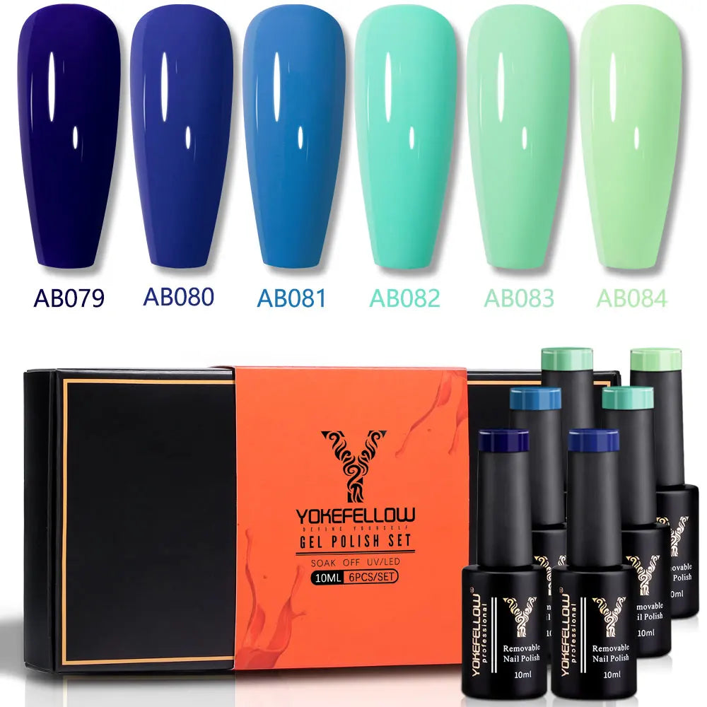 33 Sets de esmaltes en gel Yokefellow