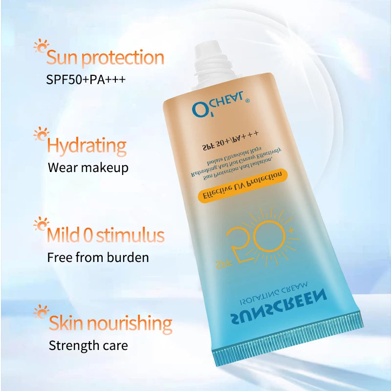 Crema de protección solar O'CHEAL SPF50+