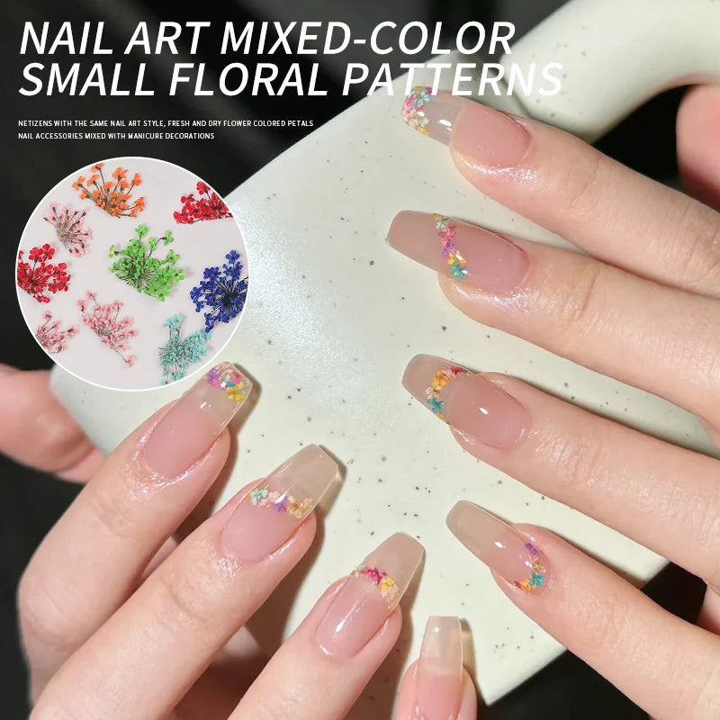 Decoraciones de plástico para uñas