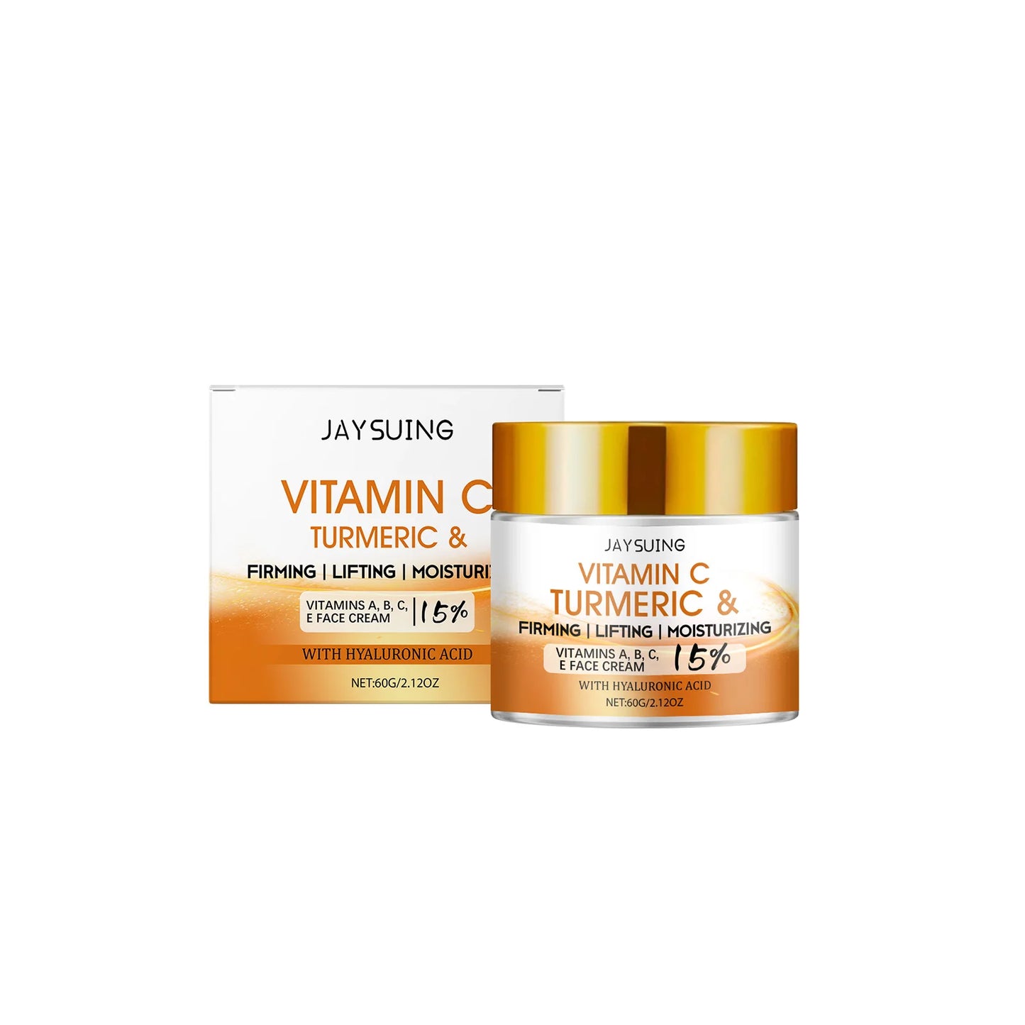 Crema hidratante y reafirmante de cúrcuma Jaysuing
